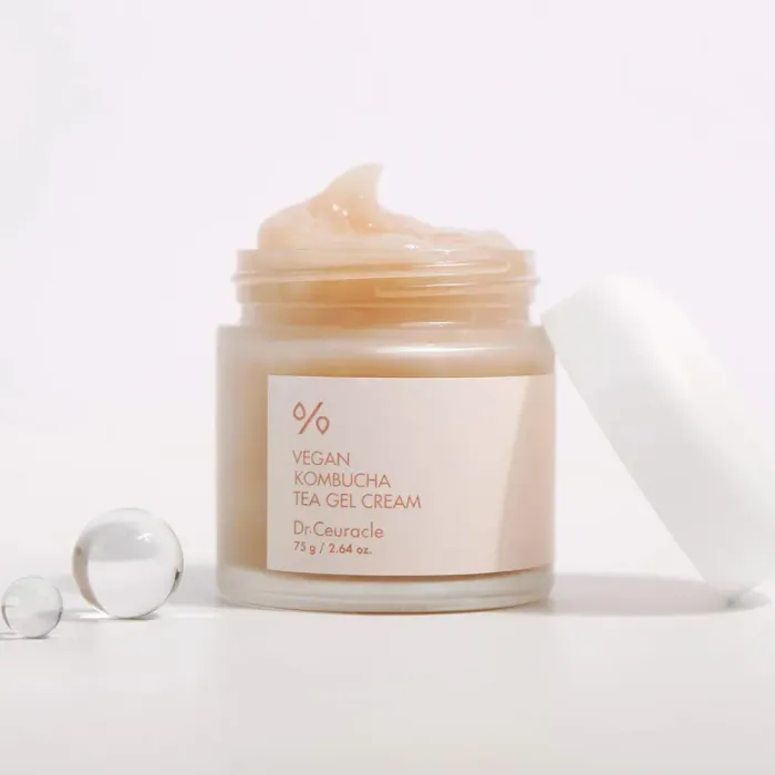 Vegan Kombucha Tea Gel Cream