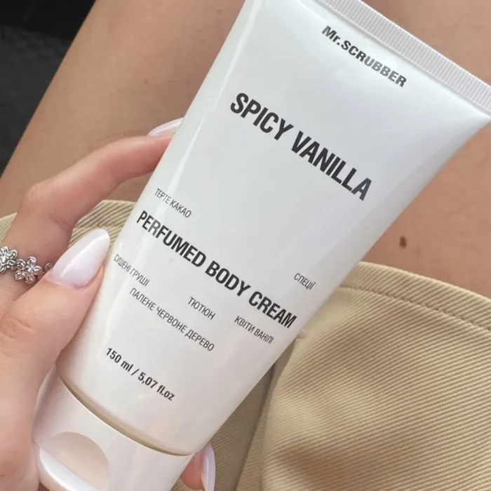 Perfumed Body Cream Spicy Vanilla