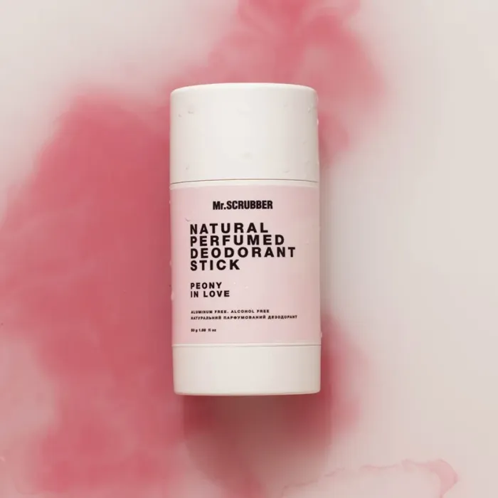 Natural Perfumed Deodorant Stick Peony in Love