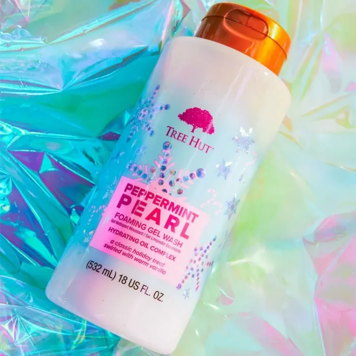 Peppermint Pearl Foaming Gel Wash