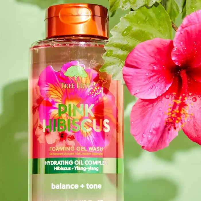 Pink Hibiscus Foaming Gel Wash