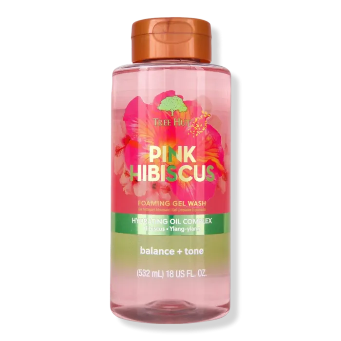 Pink Hibiscus Foaming Gel Wash