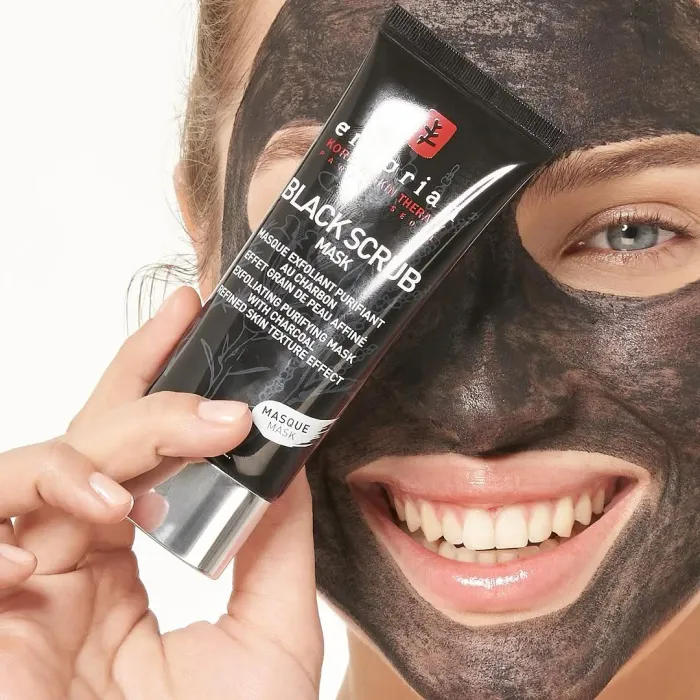 Black Scrub Mask