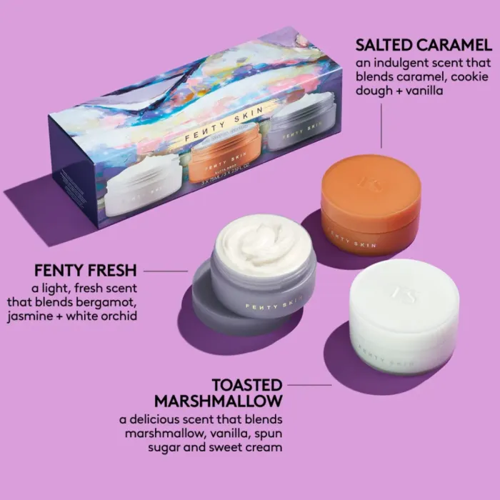 Lil Butta Dropz Mini Shimmering Whipped Oil Body Cream Trio