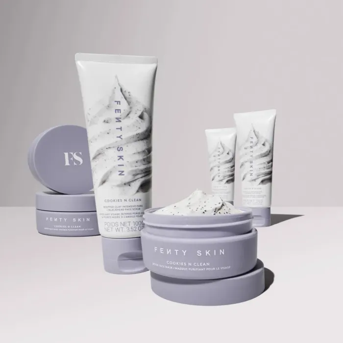Cookies N Clean Whipped Clay Pore Detox Face Mask with Salicylic Acid + Charcoal