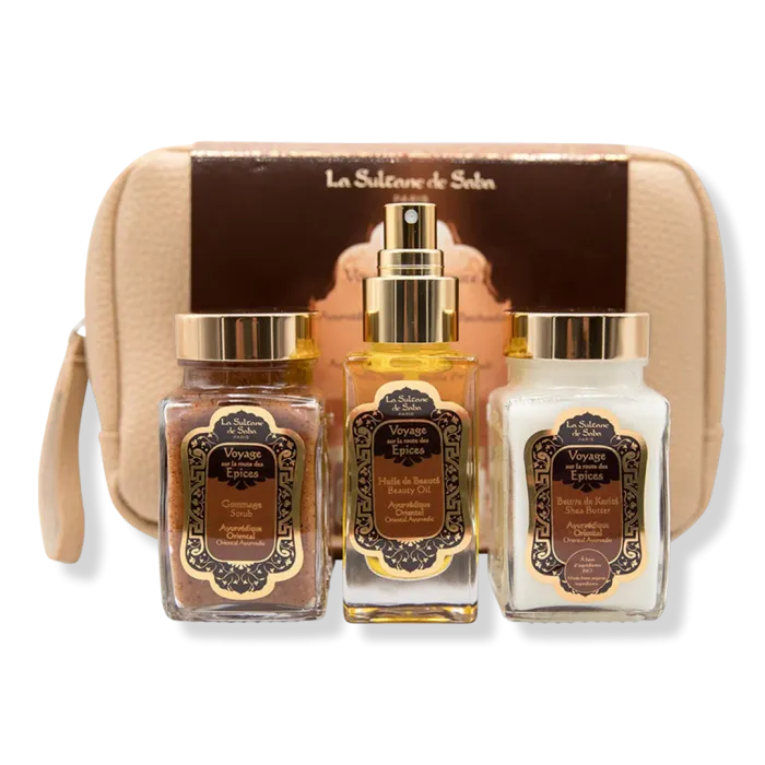 Body Gift Set Ayurvedic Treatment Amber Vanilla Patchouli Journey To The Spices Route