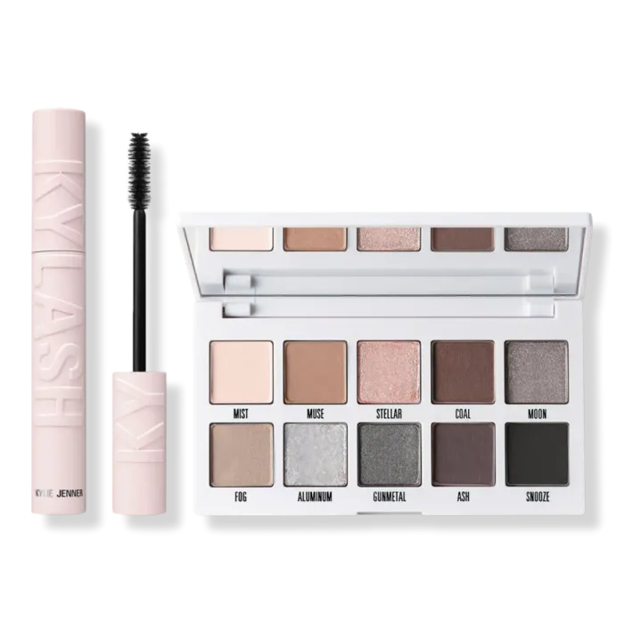 The Smokey Palette & Kylash Volume Mascara Duo