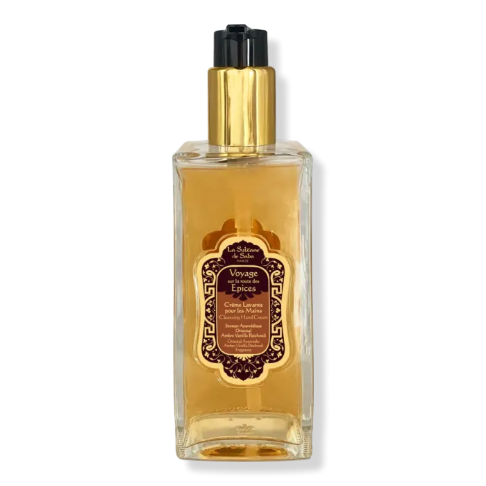 Cleansing Hand Cream - Oriental Ayurvedic Amber Vanilla Patchouli Fragrance