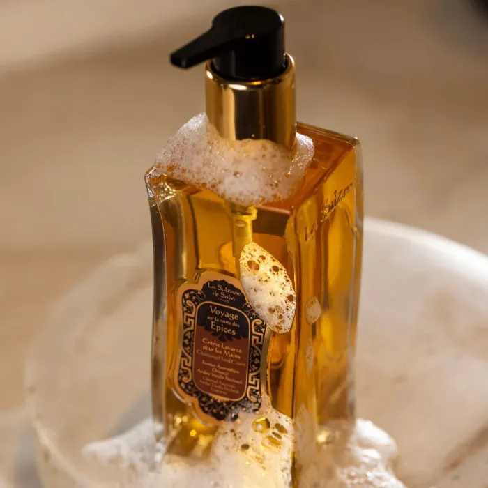 Cleansing Hand Cream - Oriental Ayurvedic Amber Vanilla Patchouli Fragrance