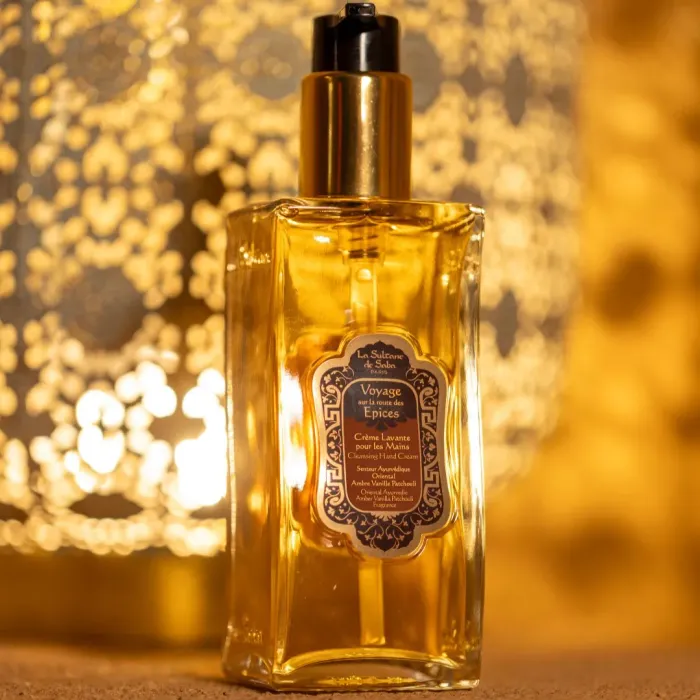 Cleansing Hand Cream - Oriental Ayurvedic Amber Vanilla Patchouli Fragrance