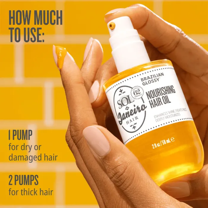 Brazilian Glossy Nourishing Hair Oil