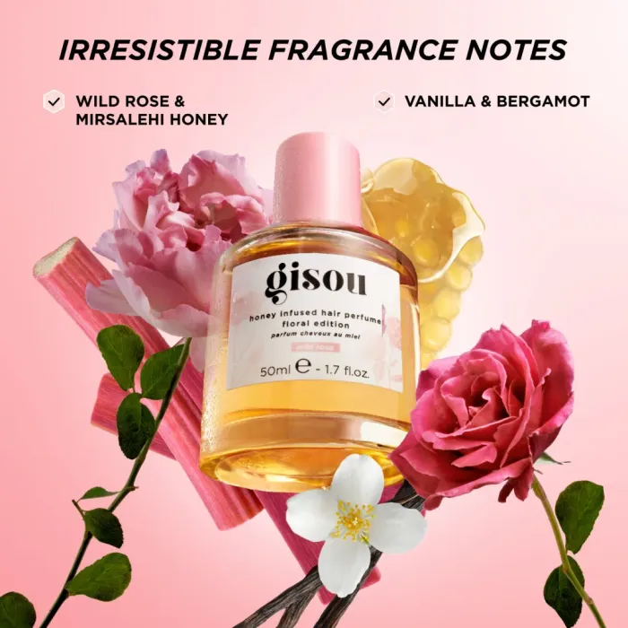 Honey Infused Hair Perfume Mini Wild Rose