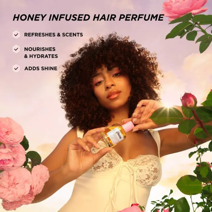 Honey Infused Hair Perfume Mini Wild Rose