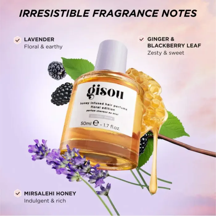 Honey Infused Hair Perfume Mini Lavender Berry