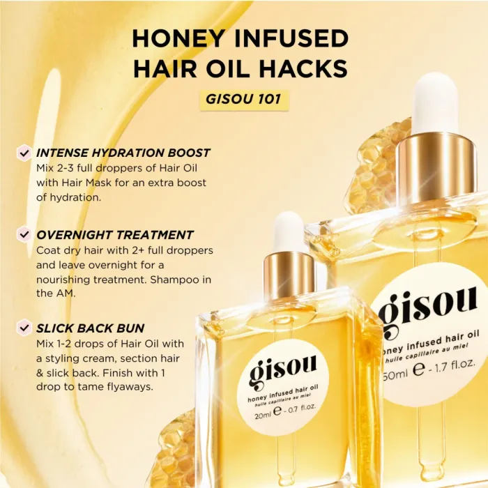 Honey Infused Hair Oil