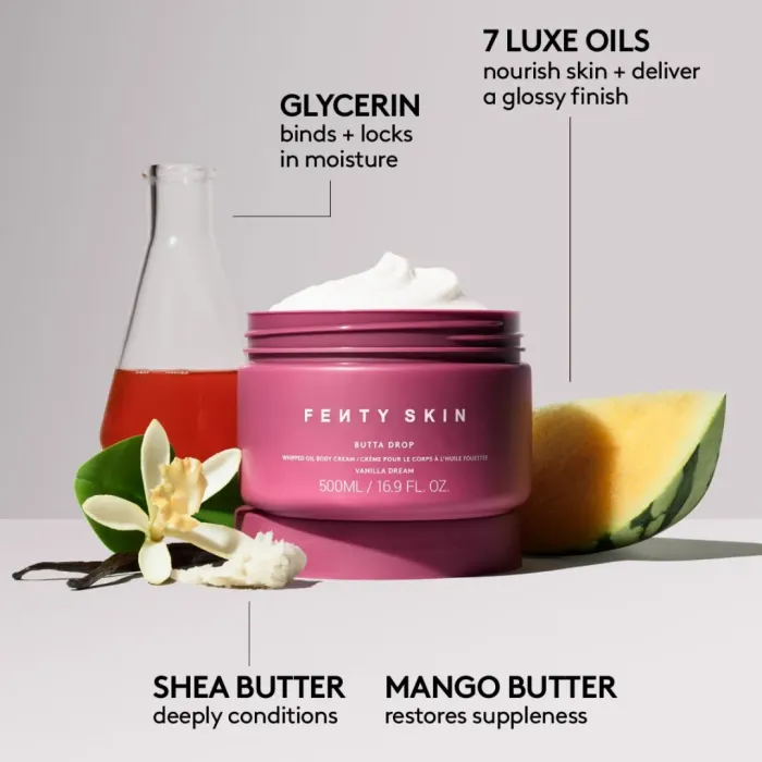 Jumbo Butta Drop Whipped Oil Body Cream with Tropical Oils + Shea Butter