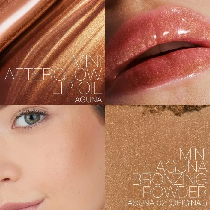 Mini Laguna Bronzer & Lip Oil Duo