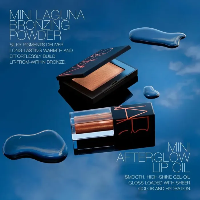 Mini Laguna Bronzer & Lip Oil Duo