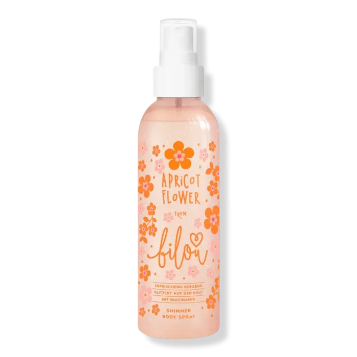 Shimmer Body Spray Apricot Flower