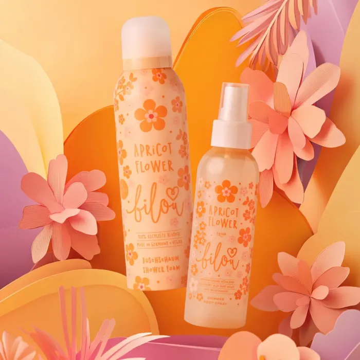 Shimmer Body Spray Apricot Flower