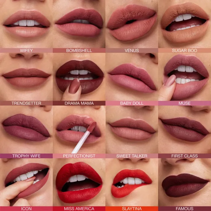 Liquid Matte Ultra-Comfort Transfer-Proof Lipstick