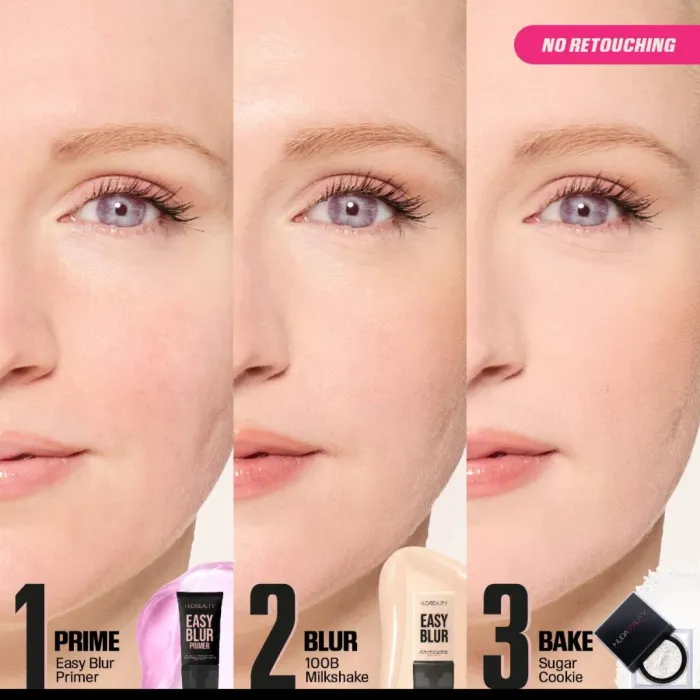 Easy Blur Natural Airbrush Foundation with Niacinamide