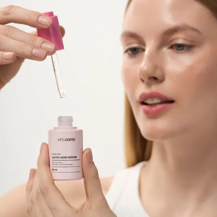 Gentle Peel Lactic Acid Serum x Bifida Barrier Sun Cream