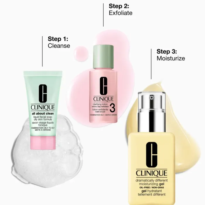 3-Step Routine Bundle For Oily Combination Skin