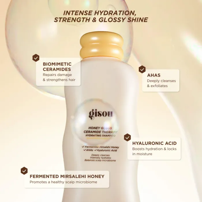 Honey Gloss Ceramide Therapy Hydrating Shampoo