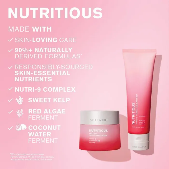 Nutritious 2-in-1 Foam Cleanser/Purifying Mask