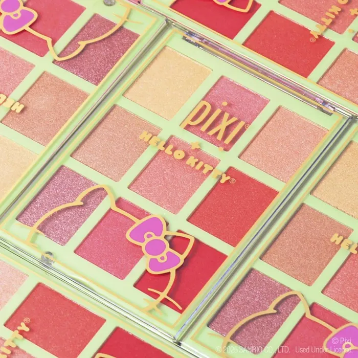 Pixi + Hello Kitty Chrome Glow Palette