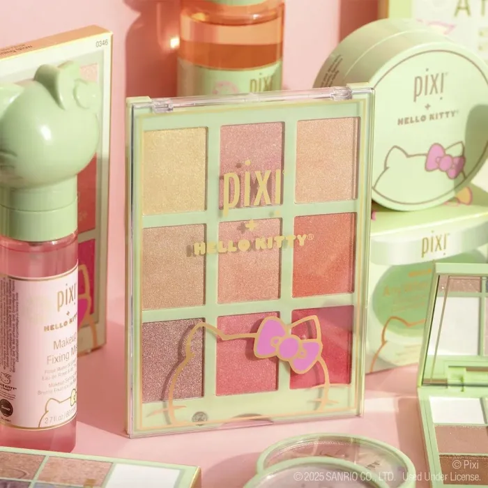 Pixi + Hello Kitty Chrome Glow Palette