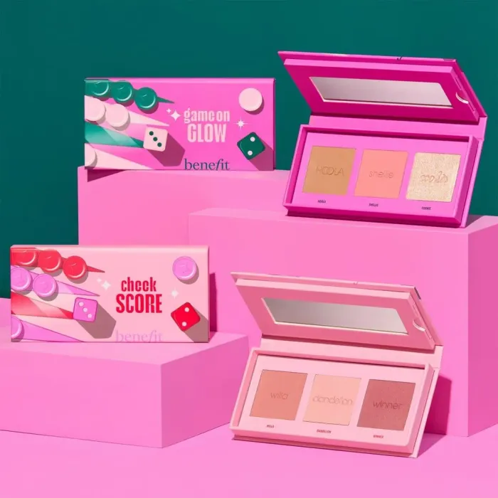 Game On Glow Blush & Highlighter Trio Palette