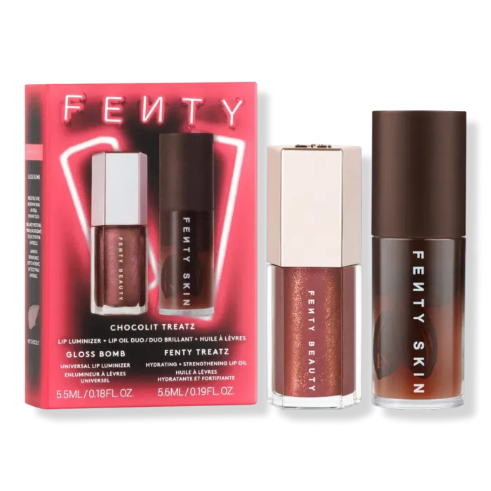 Chocolit Treatz Lip Luminizer + Lip Oil Duo