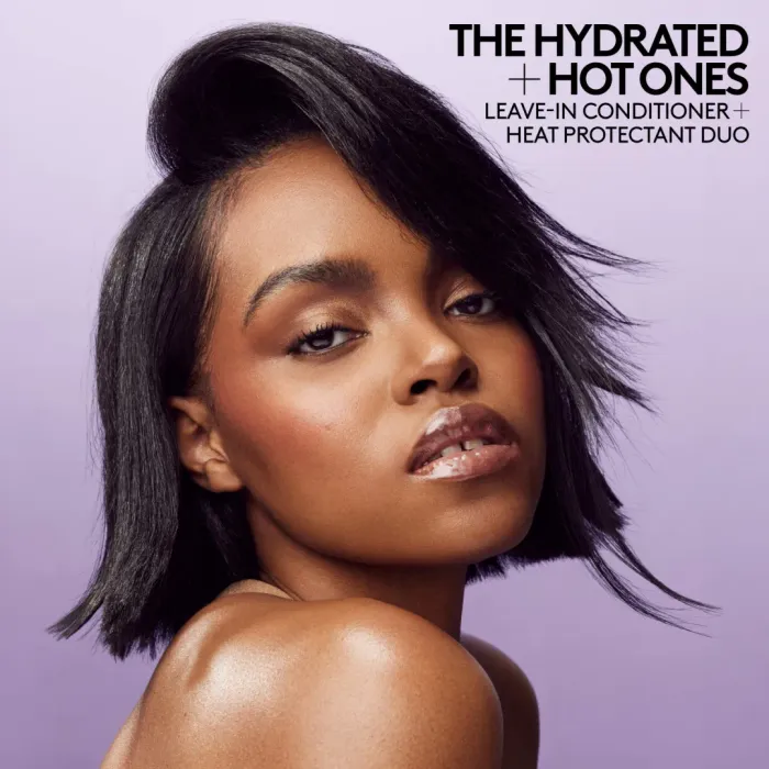 The Hydrated + Hot Ones Leave-in Conditioner + Heat Protectant Duo