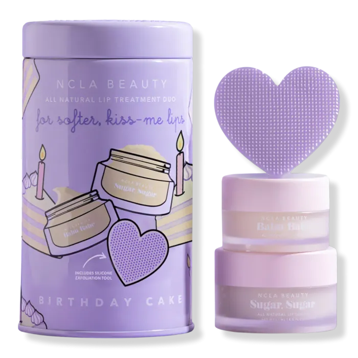 Birthday Cake Lip Care Duo + Lip Scrubber