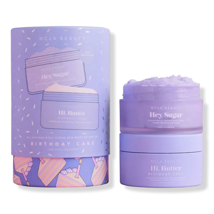 Birthday Cake Body Scrub + Body Butter Set