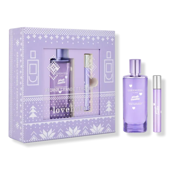 Lovenotes Plush Vanilla Perfume Gift Set