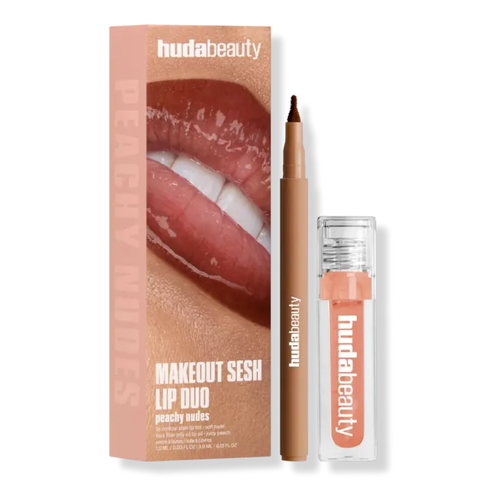 Makeout Sesh Lip Duo Peachy Nudes