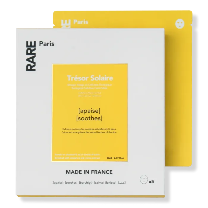 Trésor Solaire Soothing Face Mask Box x5