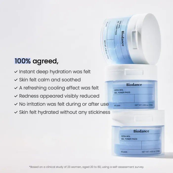 Cera-Nol Gel Toner Pads