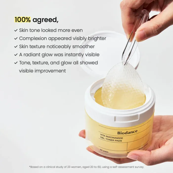 Vita Niacinamide Gel Toner Pads