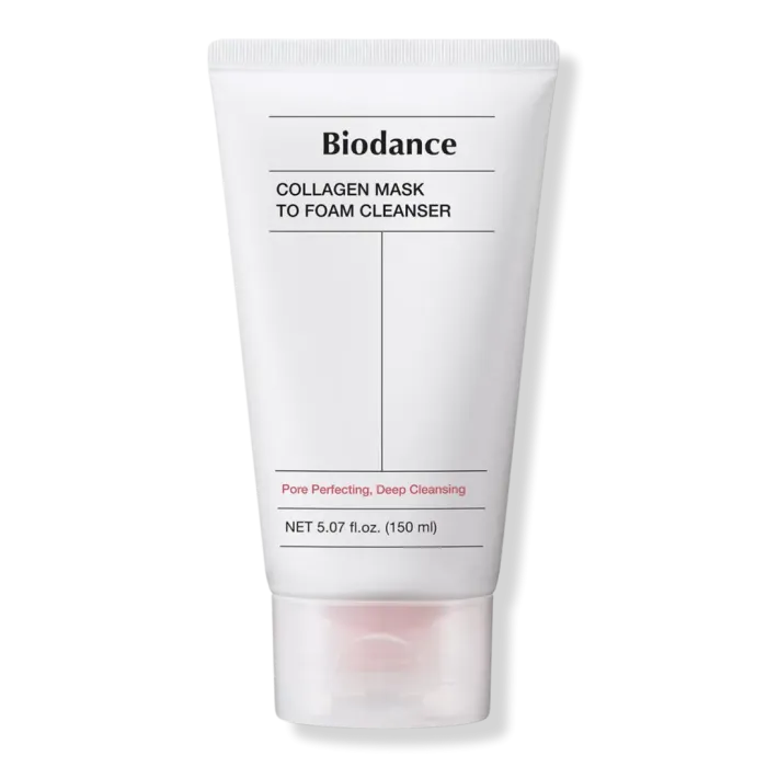Collagen Mask to Foam Cleanser