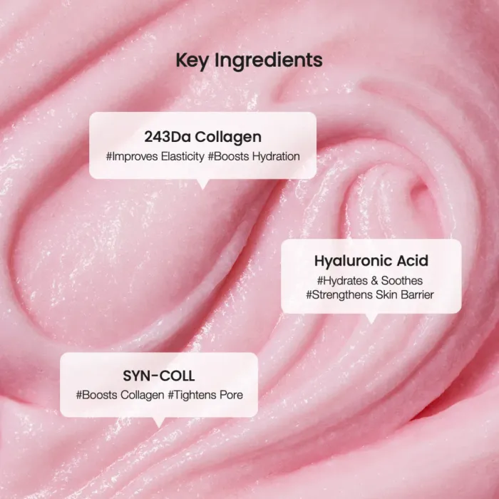 Collagen Mask to Foam Cleanser