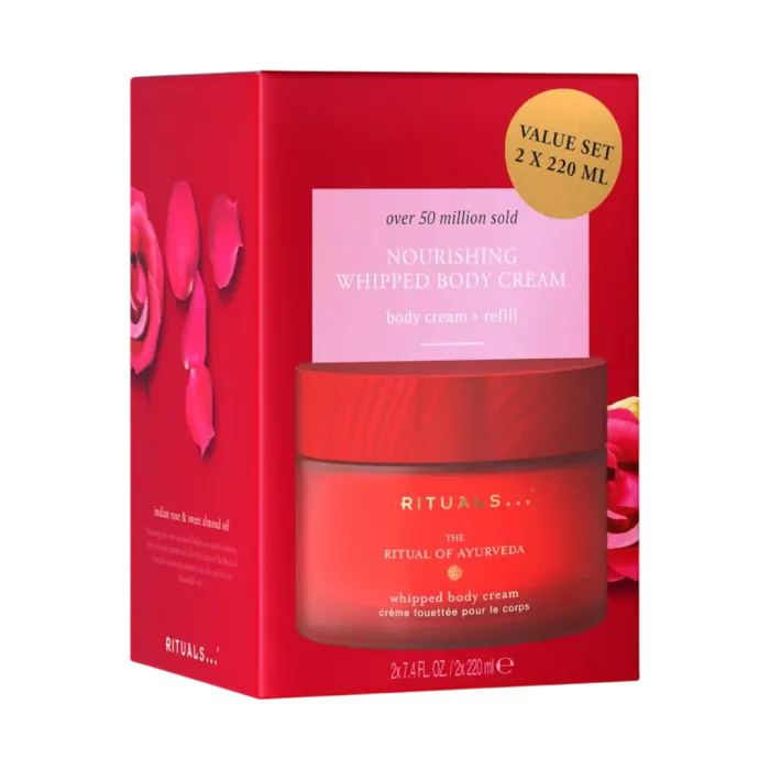 The Ritual of Ayurveda Body Cream and Refill Pack