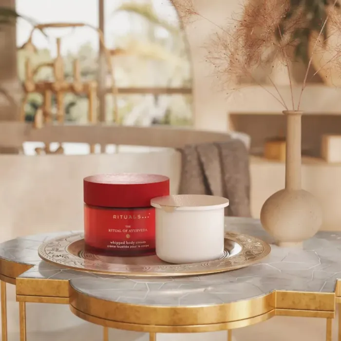 The Ritual of Ayurveda Body Cream and Refill Pack