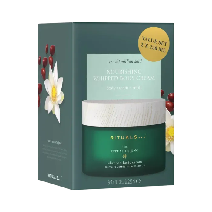 The Ritual of Jing Body Cream and Refill Pack