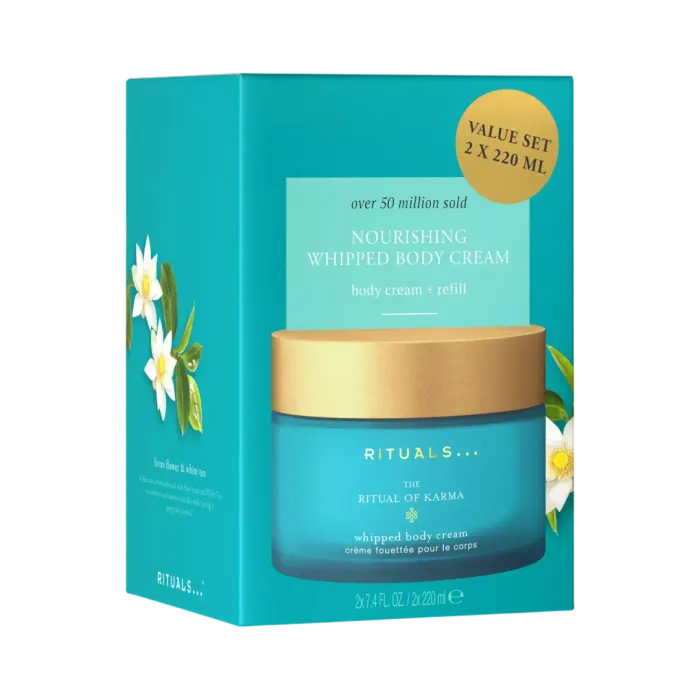 The Ritual of Karma Body Cream and Refill Pack
