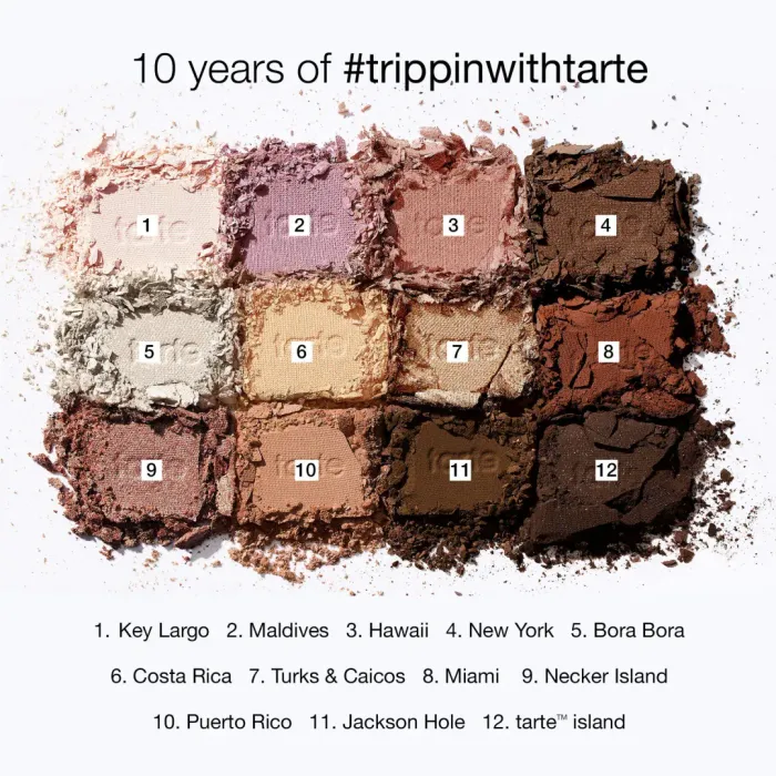 #trippinwithtarte Amazonian Clay Palette