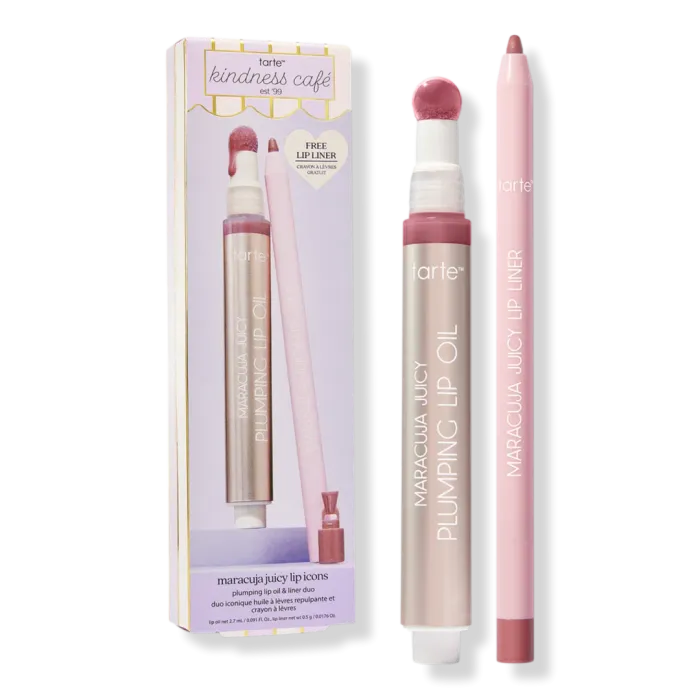 Maracuja Juicy Lip Icons Plumping Lip Oil & Liner Duo